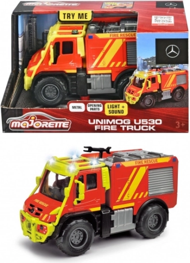 Grote reeks brandweervoertuigen Unimog U530, 13 cm