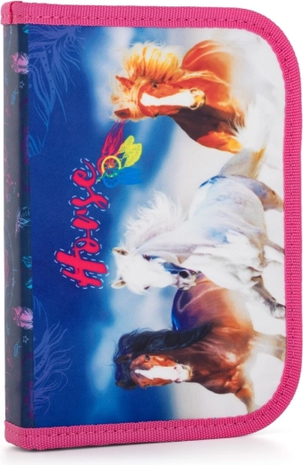 OXYBAG etui voor school, een verdieping, paard