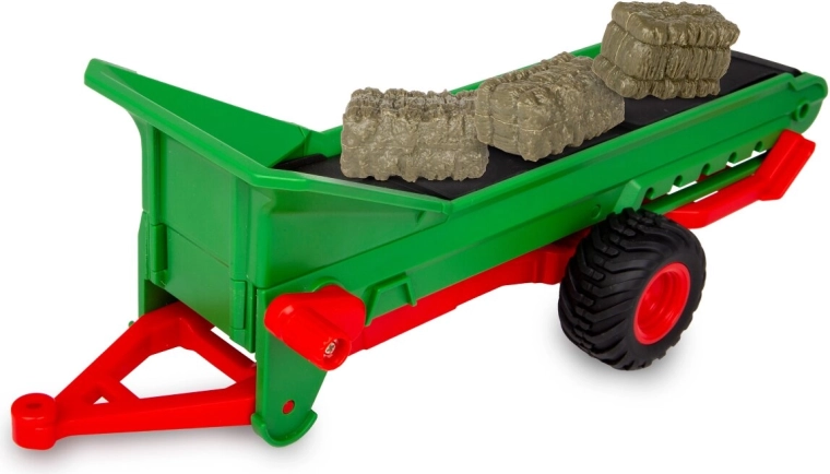JAMARA transportaanhanger met 3 strobalen in schaal 1:24S