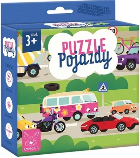 Voertuigenpuzzel 30 stukjes