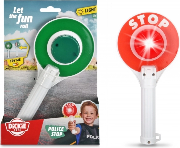 Politie lollie SOS 25 cm