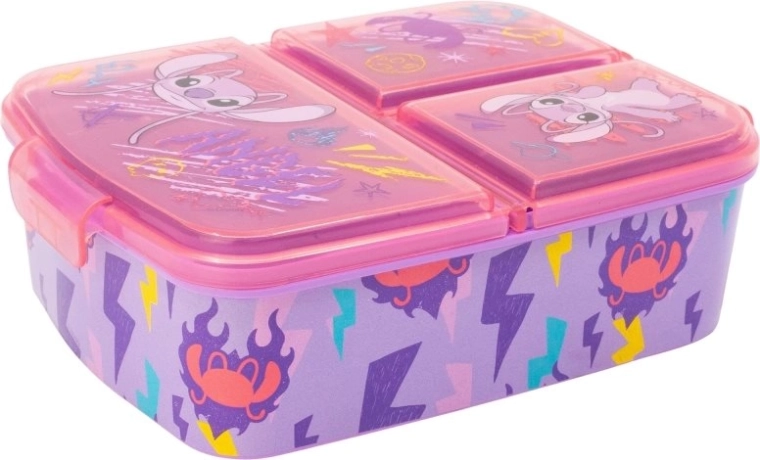 STOR snack multi box Angel, 3 vakken, BPA-vrij