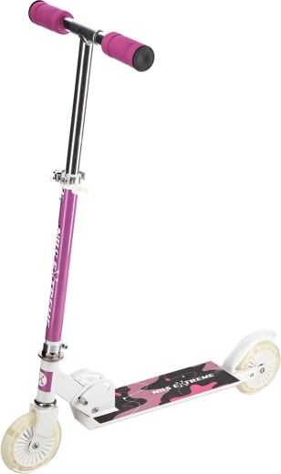 Opvouwbare kinderstep NILS Extreme HD505 roze
