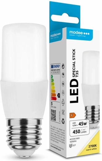 Modee Lighting LED lamp Special Stick T35 4,9 W E27 warm wit 450 lm