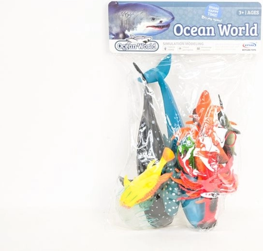 Set kinderfiguurtjes van zeedieren