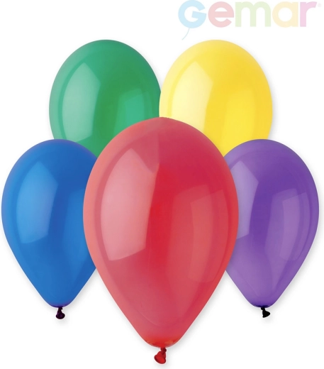 Gemar kristallen latexballon 26 cm - 1 stuk