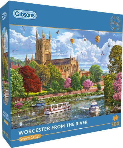 Gibsons puzzel kathedraal in Worcester 500 stukjes