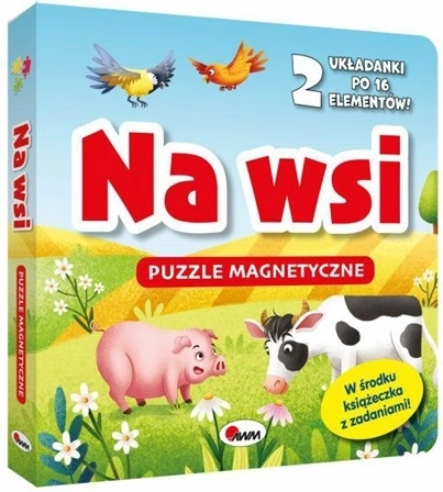 Magnetische puzzel Op de boerderij