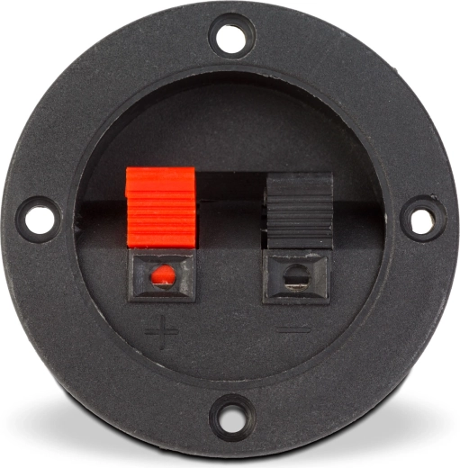 Twepolige ingebouwde luidsprekeraansluiting