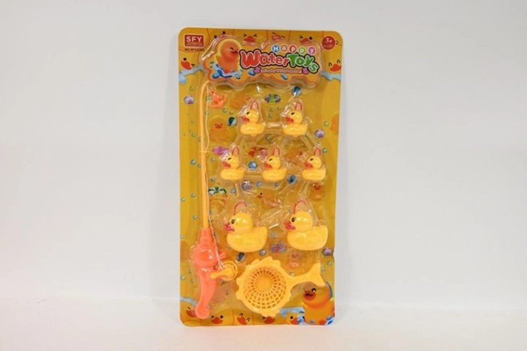 Kinderspel eendjes vangen