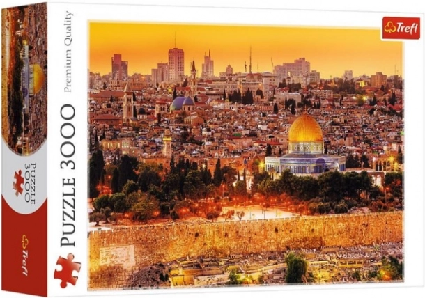 Puzzel 3000 stukjes – daken van Jeruzalem