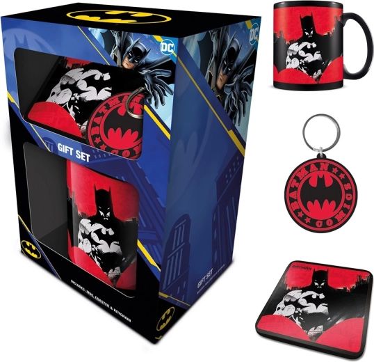Cadeauset Batman Rood