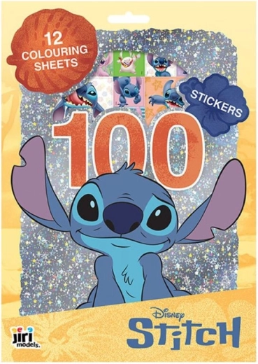 Disney Lilo & Stitch creatieve set met 100 stickers en 12 kleurplaten