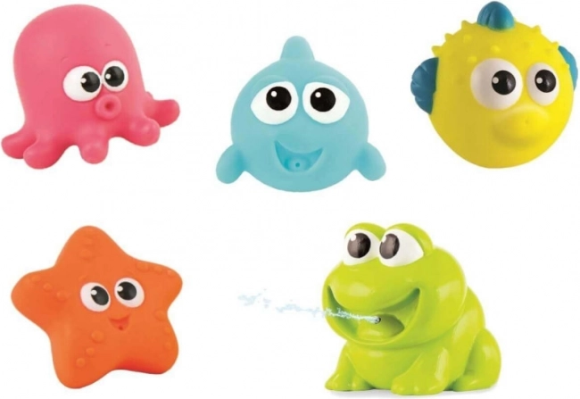 Bad speeltjes waterdiertjes – set van 5 stuks