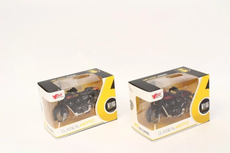 Classical Moto metalen motorfiets 1:16