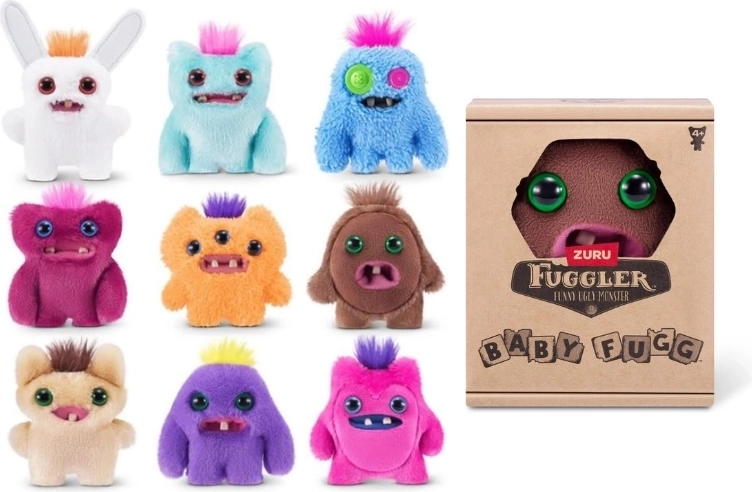 ZURU Fuggler Mini Baby Fuggs verzamelbare pluchen knuffel - 1 stuk