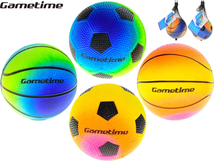 Regenboogbal Gametime 10 cm