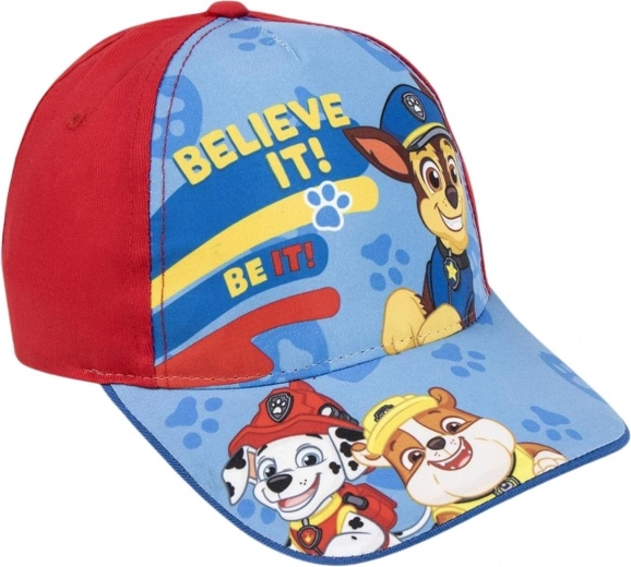 Paw Patrol kinderpet rood maat 51