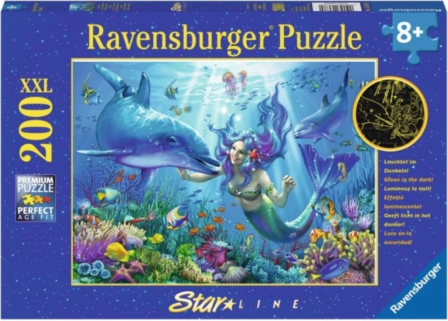 Lichtgevend puzzel Onderwaterparadijs XXL 200 stukjes RAVENSBURGER