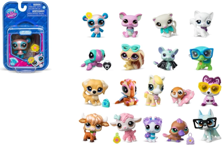 Littlest Pet Shop-figuurtje – verzameldiertje met accessoire (mix van soorten)