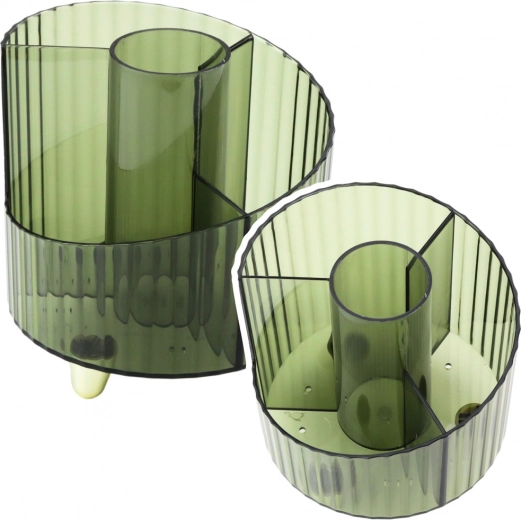 Organizer voor schrijfwaren doorschijnend groen