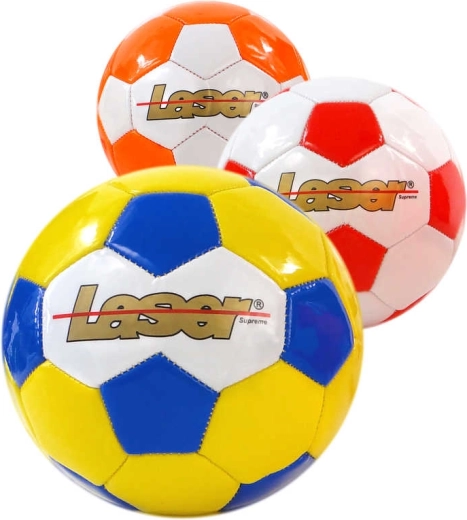 Laser Supreme genaaide bal 15 cm - 1 stuk