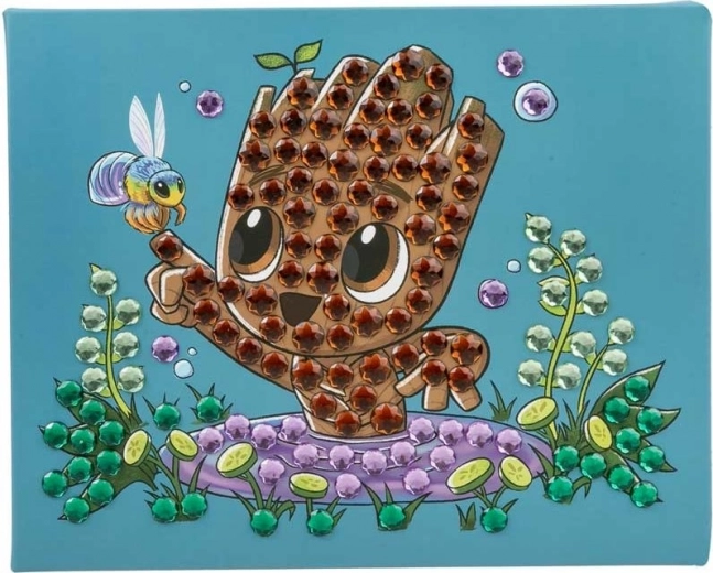 Diamond painting Junior Star Wars: Groot