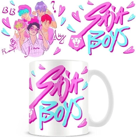 Keramische mok 325 ml K-POP Demon Hunters – Saja Boys
