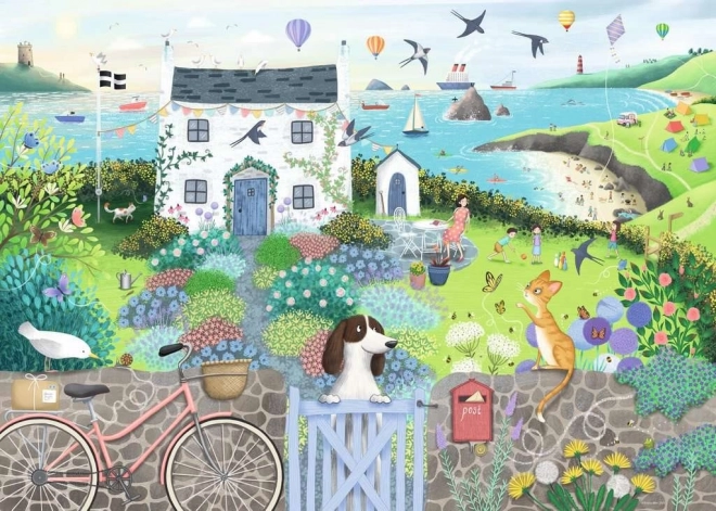 Ravensburger puzzel Kusthuisje 1000 stukjes