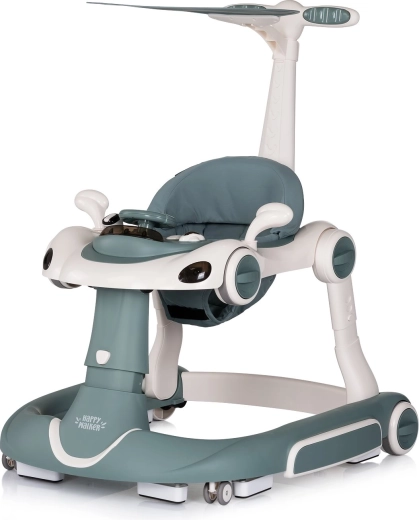 Chipolino interactief babyloopje Happy Walker 5-in-1 groen