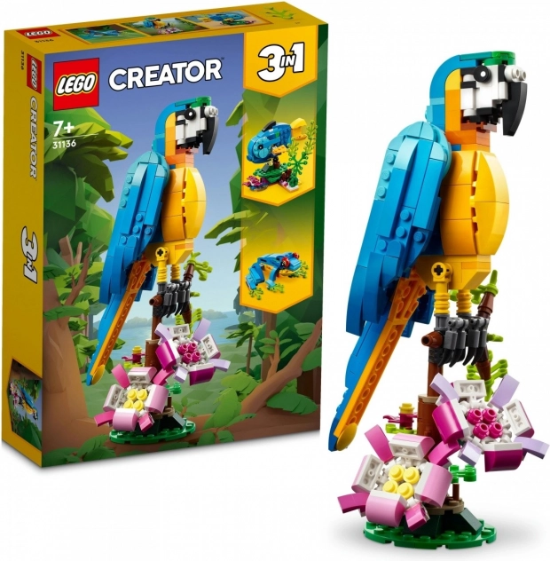 LEGO Creator Exotische papegaai 3-in-1