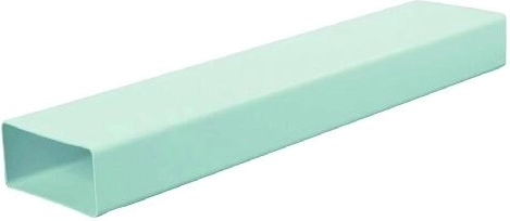 Platte ventilatiekanaal 110 × 55 mm, lengte 0,5 m