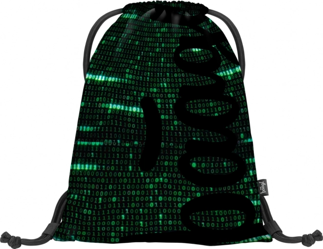 Baagl zak met binair code