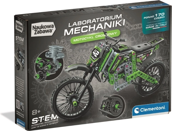Laboratoriummachanica – crossmotor bouwpakket