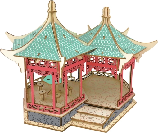 Houten 3D-puzzel Yueyang Tower