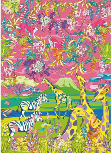 Puzzel Wilde savanne 1000 stukjes GIBSONS