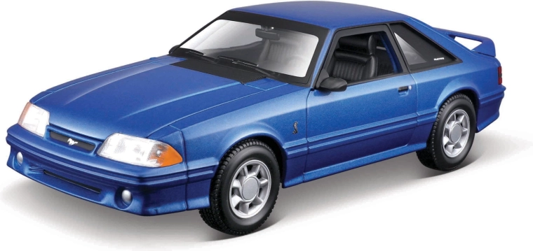 Maisto 1993 Ford Mustang SVT Cobra metallic blauw 1:24