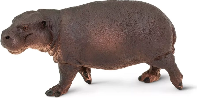 Realistische figuur van de dwergnijlpaard (Liberiaans) Safari Ltd.