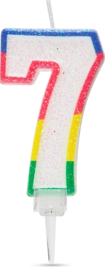 Taartkaars nummer 7