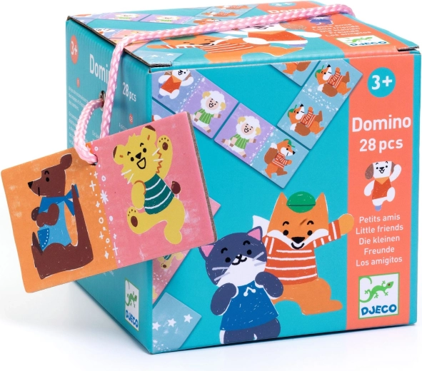 DJECO Domino met dieren en cijfers