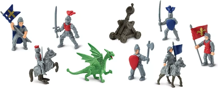 Safari Ltd. ridders en draken – set figuurtjes