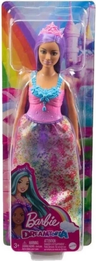 Barbie Dreamtopia-pop met paars haar