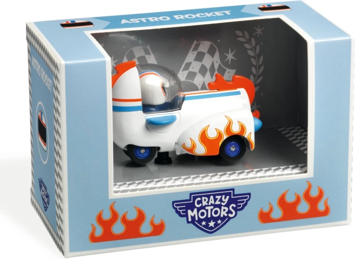 DJECO Crazy motors raceautootje Astro Rocket