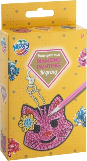 Grafix diamant schilderen – kattenhanger