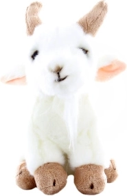 Pluchen geit 18 cm ecologisch