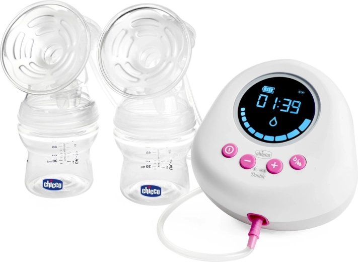 Chicco dubbele elektrische borstkolf Double Pink