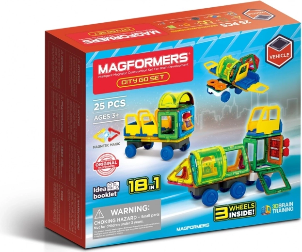 Magnetische blokken City Go Set 25 stuks