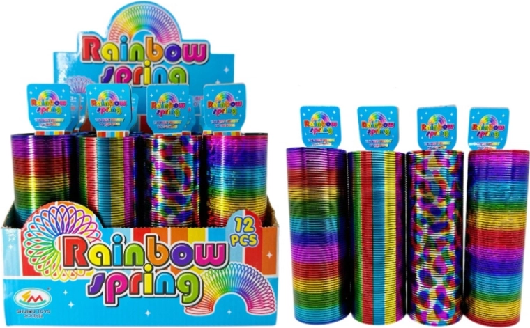 Grote plastic regenboogveer Rainbow Spring