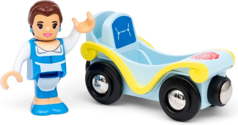 Disney Princess Belle met kasteelwagon