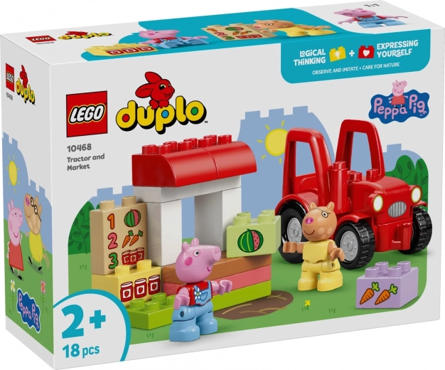 LEGO DUPLO PEPPA PIG tractor en markt (10468)